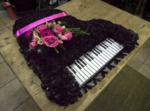 Funeral tribute piano
