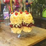 Funeral tribute cake